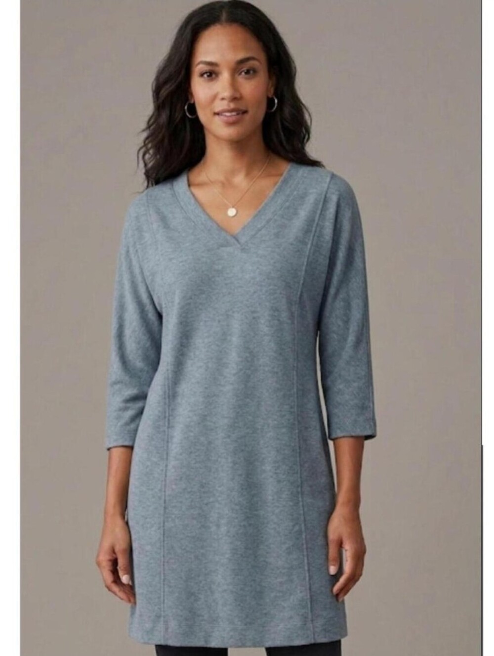 J. Jill | Pure Jill Tranquility Fleece Dress Small Petite